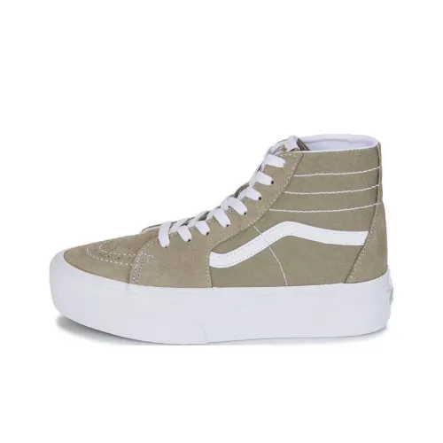 Vans Skateboard Shoes Unisex High-Top Gray