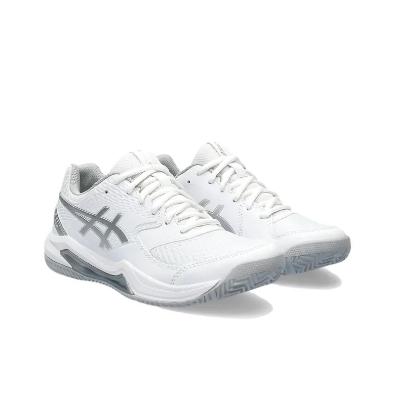 Asics Gel Dedicate 8 Padel White Pure Silver Women's-2