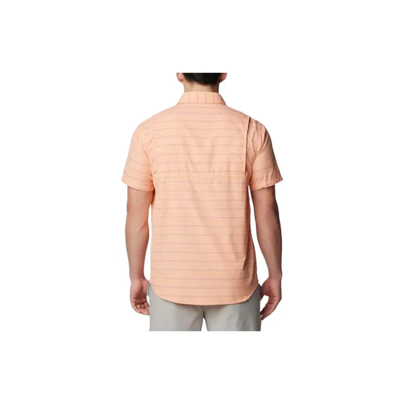 Columbia Homecrest™ Short Sleeve Shirt Shirt Men's Orange-1