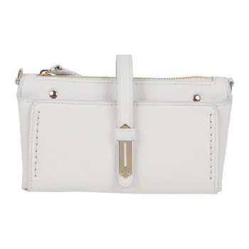 Fontana Milano 1915 Leather Crossbody Bag Shoulder Bag Mini Women's Beige