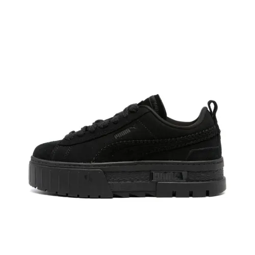 Puma Women's Mayze Reclaim Suede 'Black'