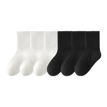 Left Divided By Right Mid-Calf Socks Women's 6 Pack