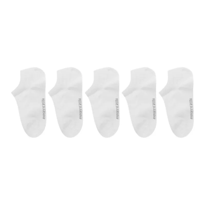 BIOSERICA ERA No-Show Socks Unisex 5 Pack-8