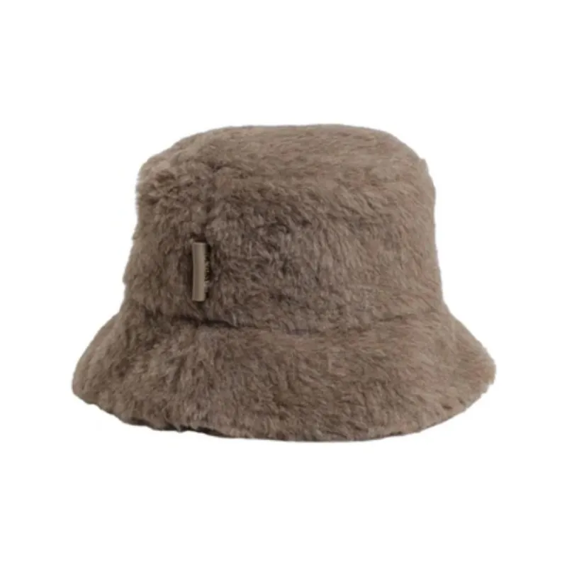 MaxMara Figura Logo Plaque Bucket Hat-2