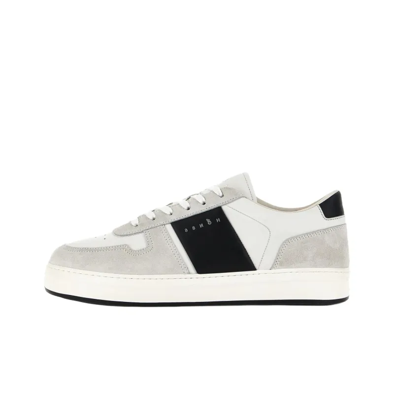 HOGAN H668 Logo Printed Lace Up Sneakers-0