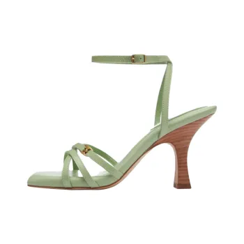 COACH Kelsey Strap Sandals 8.8cm Women's Green