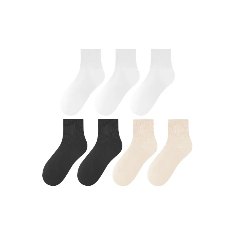 2323 Mid Calf Socks Women's Combo Set-13