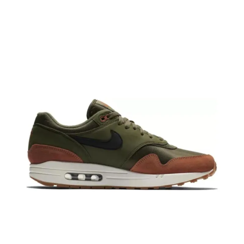 Nike Air Max 1 Olive Canvas Dark Russet-1