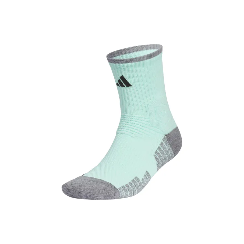 Adidas BASKETBALL CREW SELECT SOCKS Basketball Socks Unisex 1 Pack Clear Mint Green/Black-0