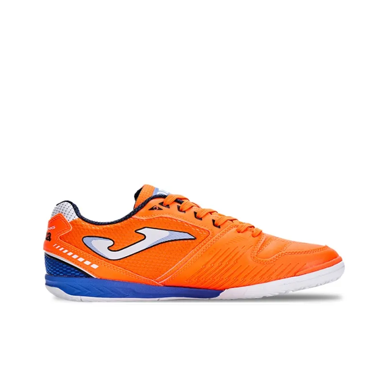 Joma IC/IN Indoor Wear Resistant Slip Resistant Soccer Shoes Men's Neon Orange-1