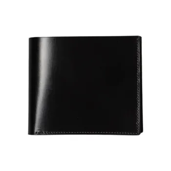 Beams Vegetable Tanned Cow Leather Wallet Men's Black/Brown/Green/Navy