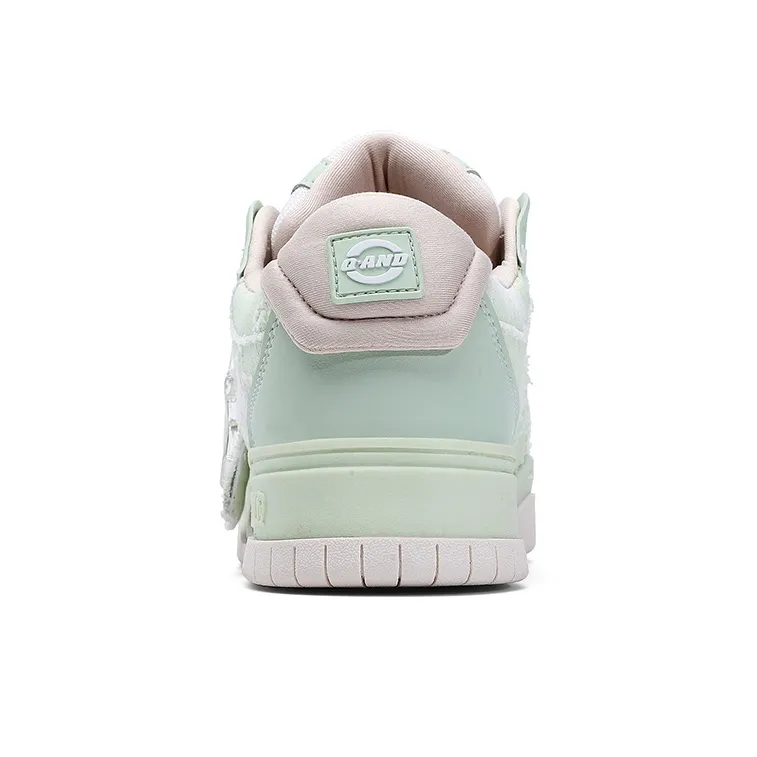 Q AND Slip Resistant Cushioning, Abrasion Resistant, Breathable, Height Increasing Low Top Skateboard Shoes Unisex-22