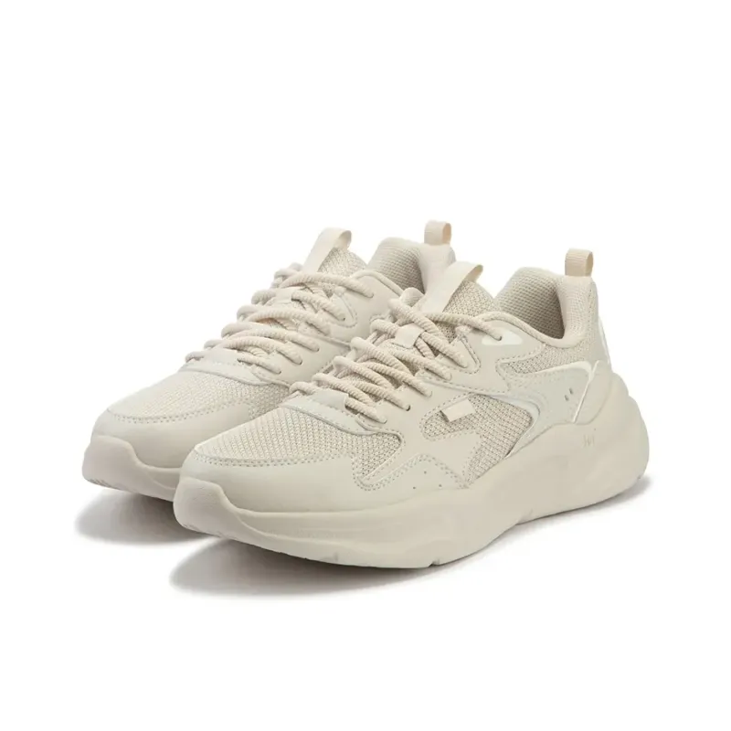361° Ode Wear-resistant And Waterproof Low-Top Casual Shoes Women's Oat Milk-2