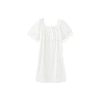 CAIHENGTONG Nightgown Women's White
