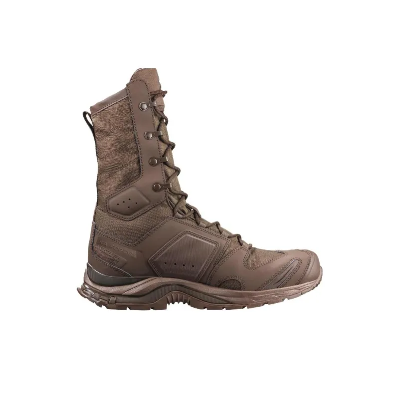 SALOMON XA FORCES Jungle Wear-Resistant High-Top Outdoor Shoes Unisex Earth Brown-1