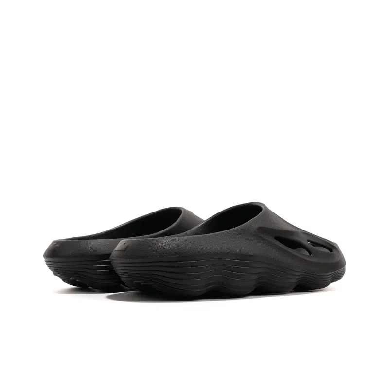 SHANLINLIANG WhiteNoise EVA Quiet Abrasion Resistant Slide Slippers Unisex Black-3