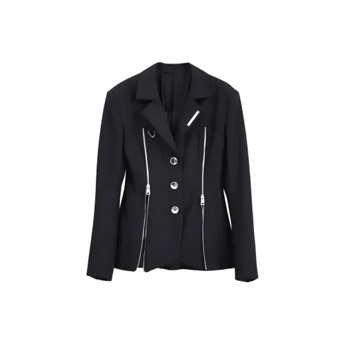 Metamorphosis Trench Coats Women's Black