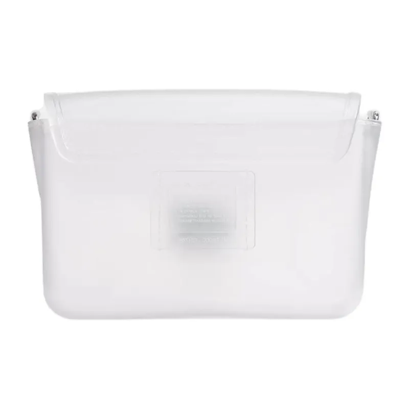 COACH Tabby PVC Jelly Bag, Shoulder Bag, Crossbody Bag Small Size Women's Silver & Transparent-3