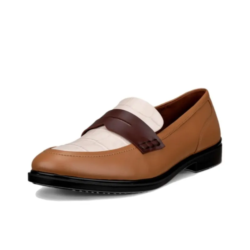 Ecco Loafers 1.5cm Women's Brown-2