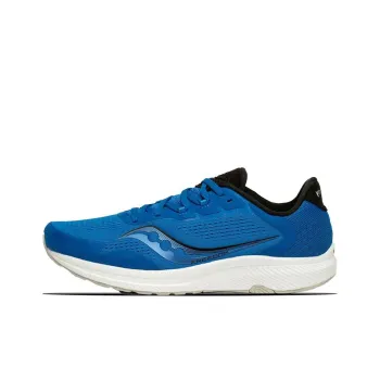 Saucony Freedom 4 Cushioned Anti-Slip And Wear-Resistant Lightweight Low-Top Casual Running Shoes Men's Blue White
