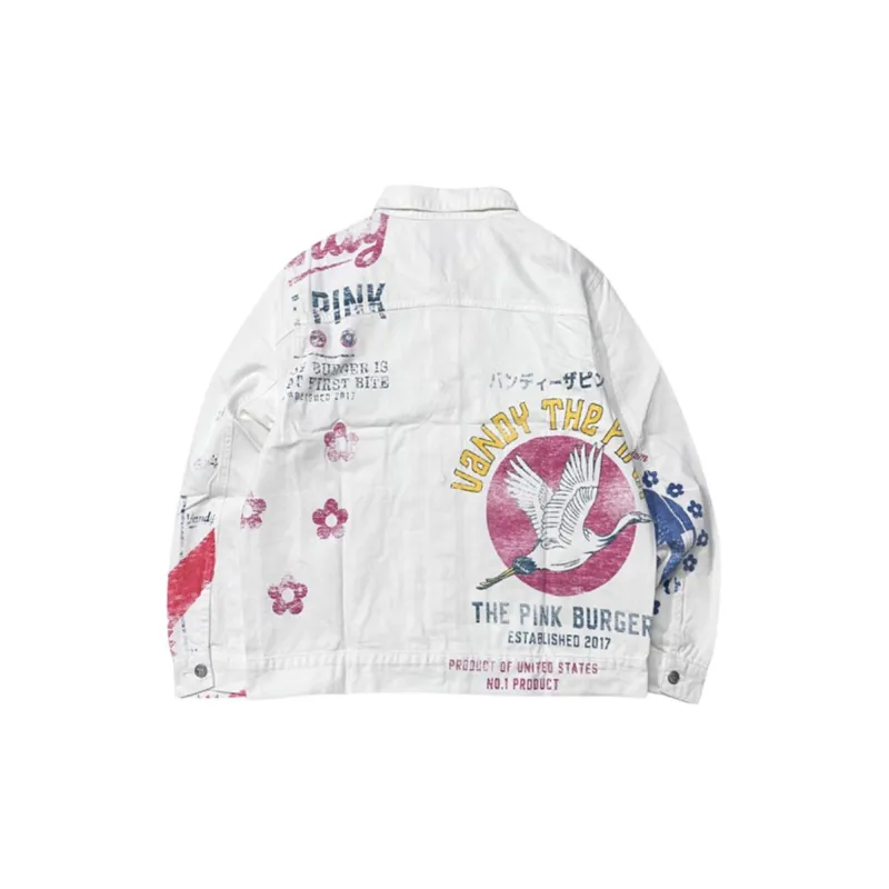 Vandy The Pink Jackets Coats Unisex White-1
