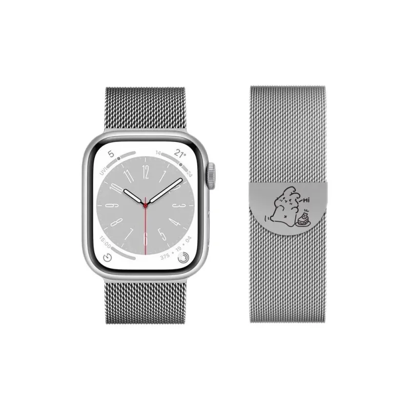 CHENSONG Apple Compatibility Watch Band Stainless Steel Material-15