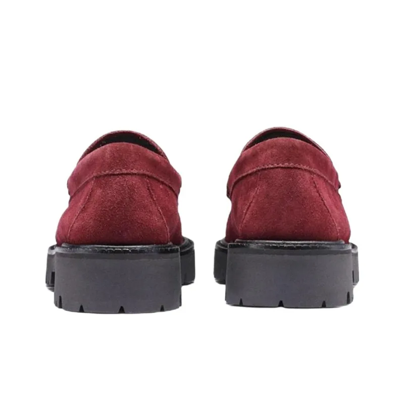 G.H. Bass & Co. Whitney Loafers 3.5cm Women's Red-4