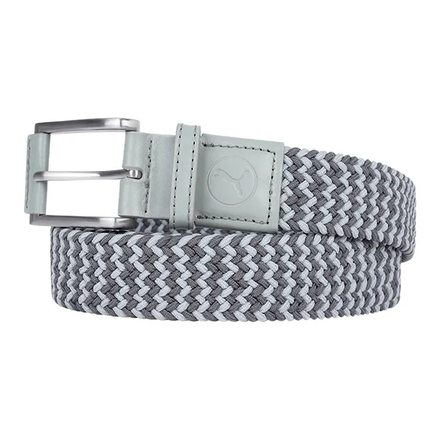 PUMA Braided Weave Stretch Woven Sports Belts Men's 3.3cm-3