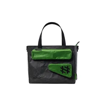 HASHTAGSOLIF Kraft Paper Crossbody Handbags Large Size Unisex