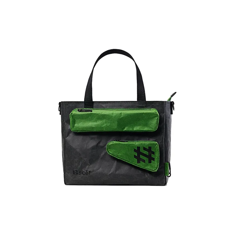 HASHTAGSOLIF Kraft Paper Crossbody Handbags Large Size Unisex-0