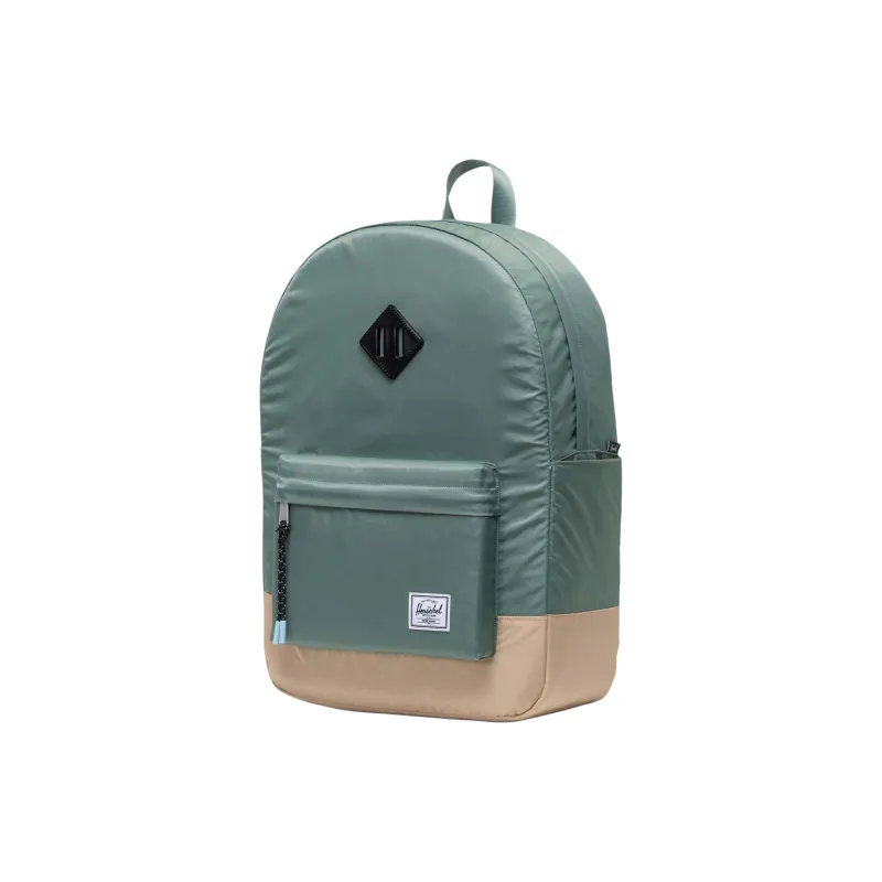 Herschel Recycled Nylon Travel Bag Laptop Bag Backpack Unisex Bay Leaf Garland With Irish Cream Color-1