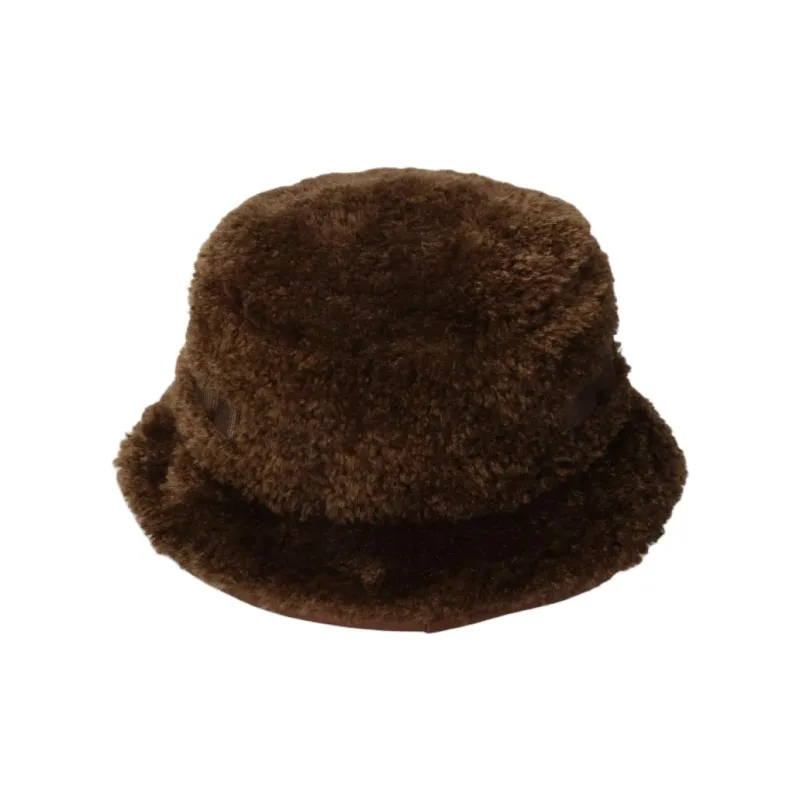 KANGOL Polyester Bucket Hats Unisex Brown-3