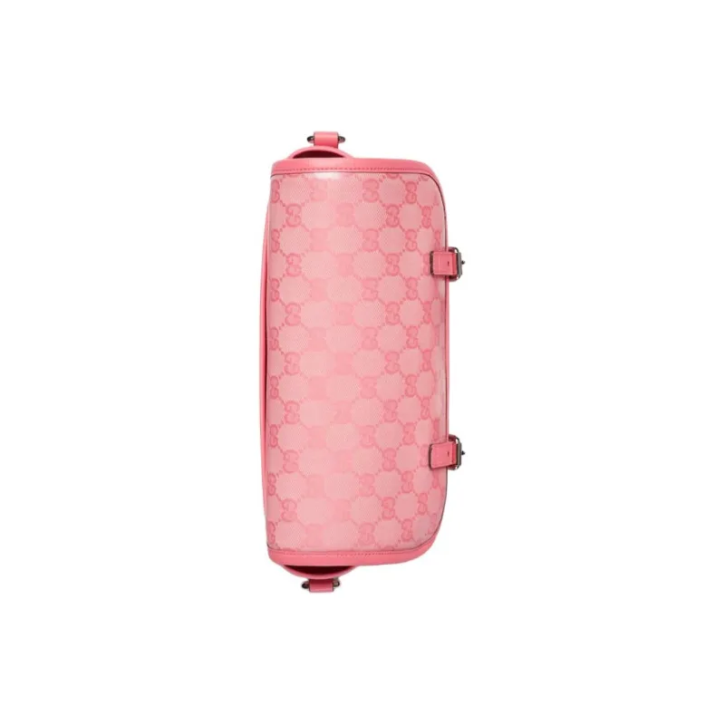 GUCCI Crystal Canvas Shoulder Bag Crossbody Bag Kids' Pink-3