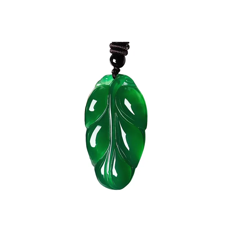 Cuizu Chalcedony Jade Necklaces Unisex-0