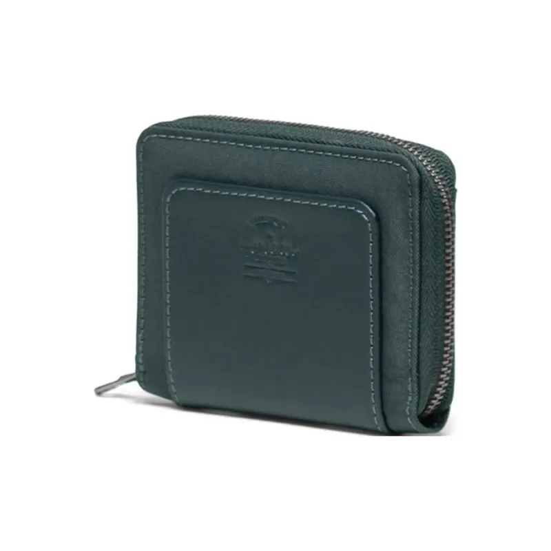 Herschel Nylon Wallet Unisex Dark Spruce Green-1