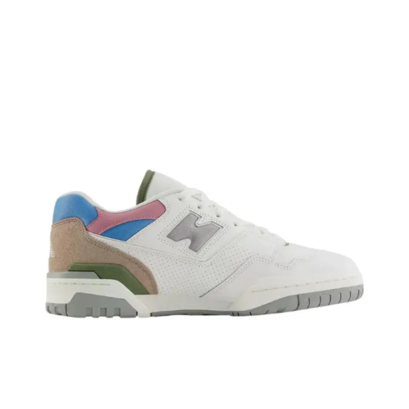 New Balance 550 Lace up Leather Sneakers-1