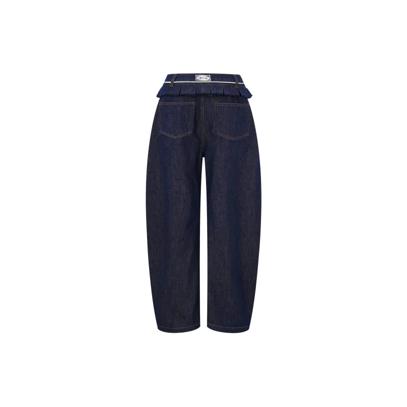 PUKI Jeans Women's Blue-1