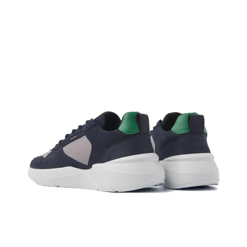 NUBIKK Roque Road Wave Low-Top Casual Shoes 5cm Men's Blue Gray-3
