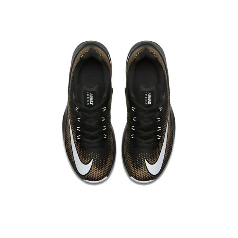 Nike Air Max Infuriate Low 'Black White Gold'-3
