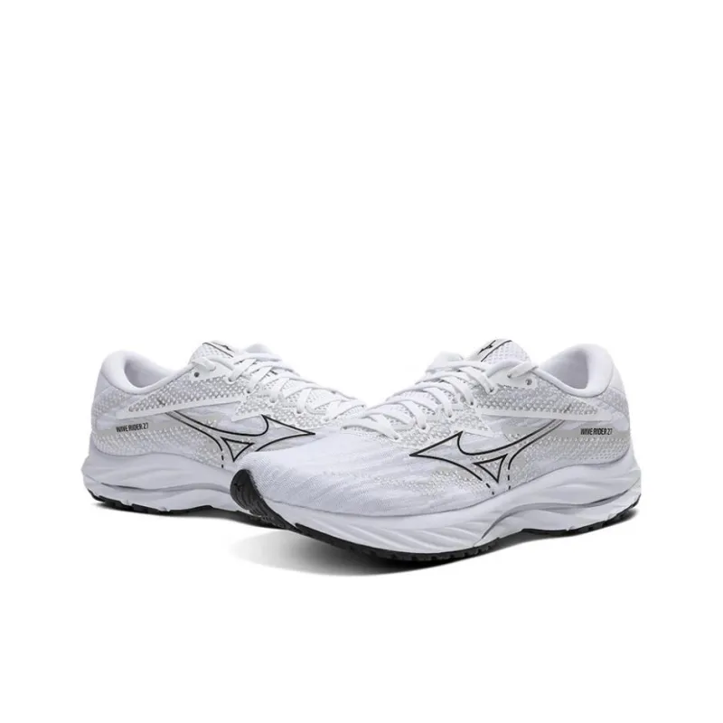 Mizuno Wave Rider 27 'White Black'-2