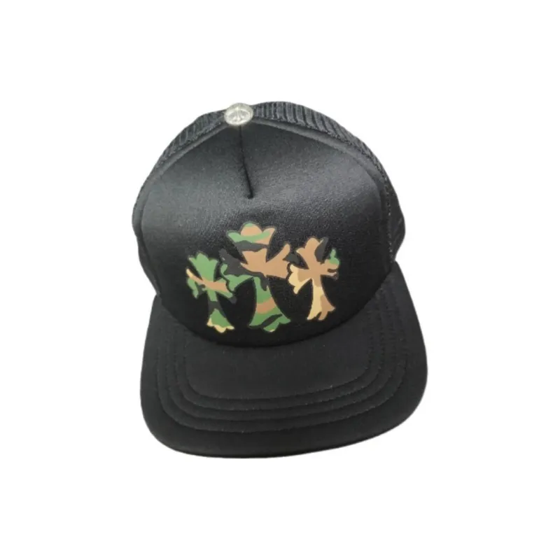 Chrome Hearts Baseball Caps Men's Black-0