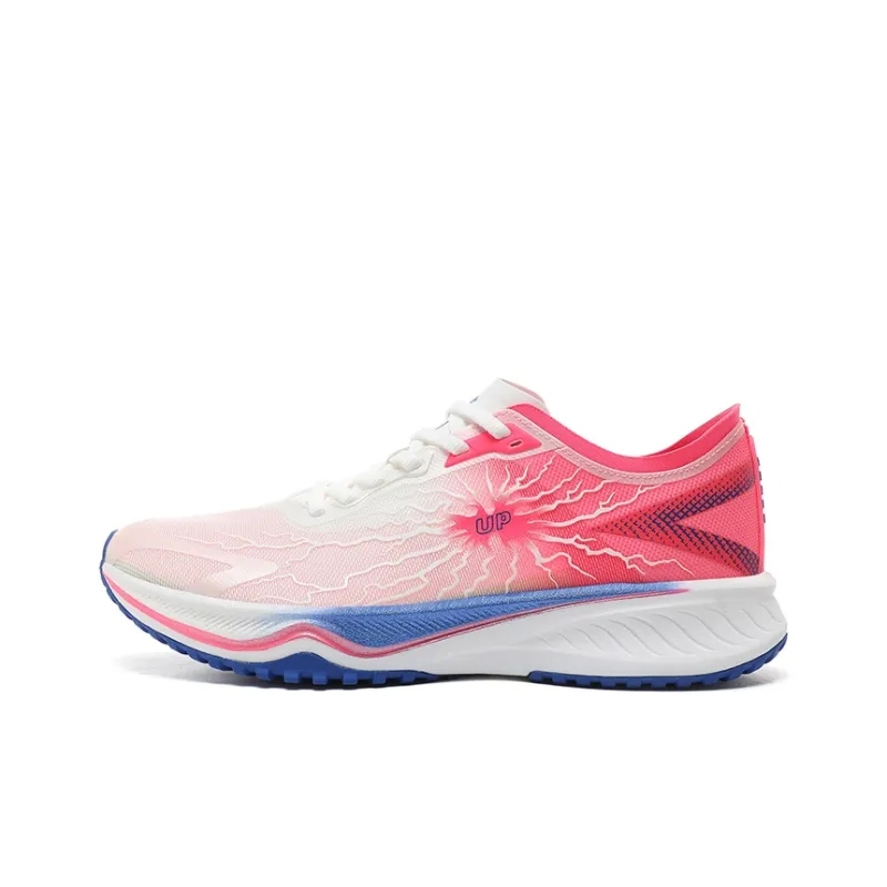 Up Run Lightning 1.0 Low-Top Running Shoes Unisex Cherry Blossom Red-0