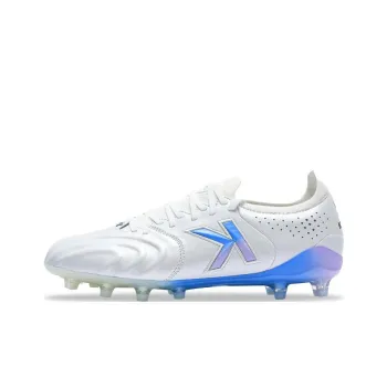KELME Anti Slip Wear Resistant Soccer Shoes Unisex White Blue