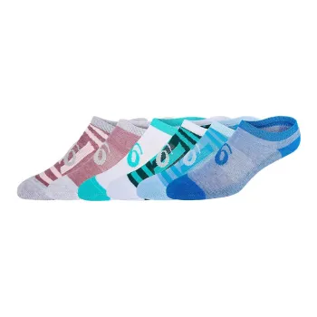 Asics No-Show Socks Unisex 6 Pack 6 Pack Pink Salt+Digital Watercolor+Sea Glass