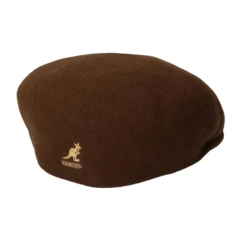 KANGOL Wool Berets Unisex Brown