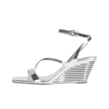 JONATHAN SIMKHAI Rola Strap Sandals Women's Silver