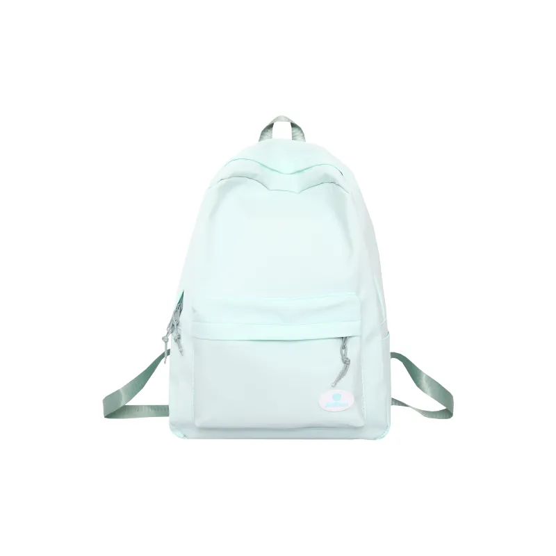 KAMLUI Nylon Backpacks Backpack Regular Unisex Light Green/Ecru/Violet-8