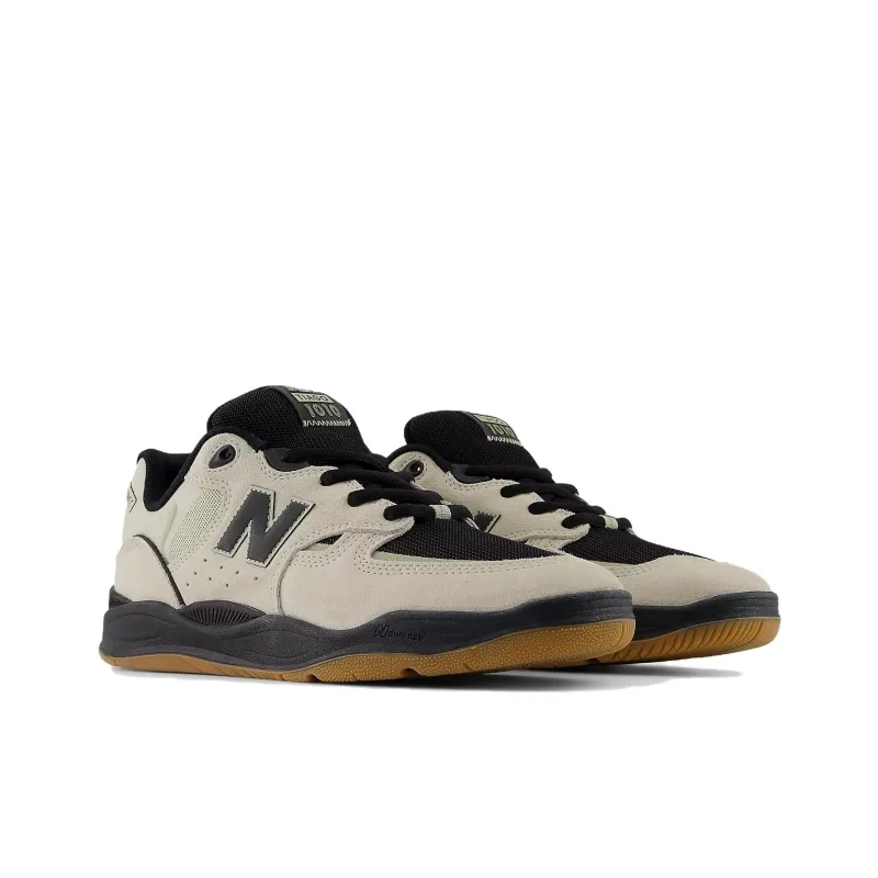 New Balance NB Numeric Tiago Lemos 1010 Anti Slip Wear Resistant Low Top Skateboard Shoes Unisex Gray Black-2