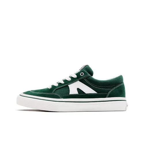 Vision Street Wear Stick Skateboard Shoes Unisex Low-Top Green