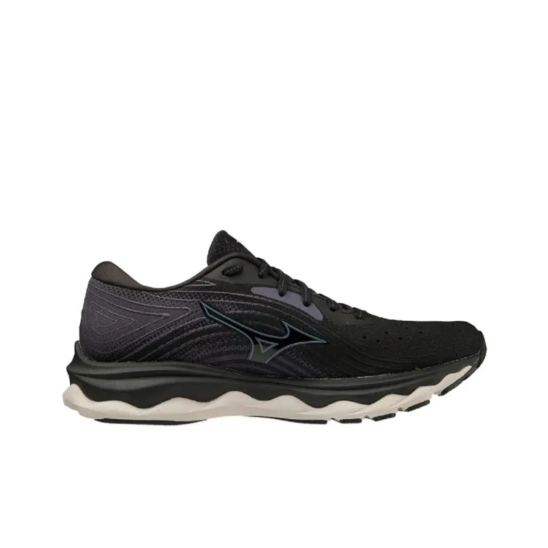 Mizuno Wave Sky 6 'Black Hot Coral' Women's-1